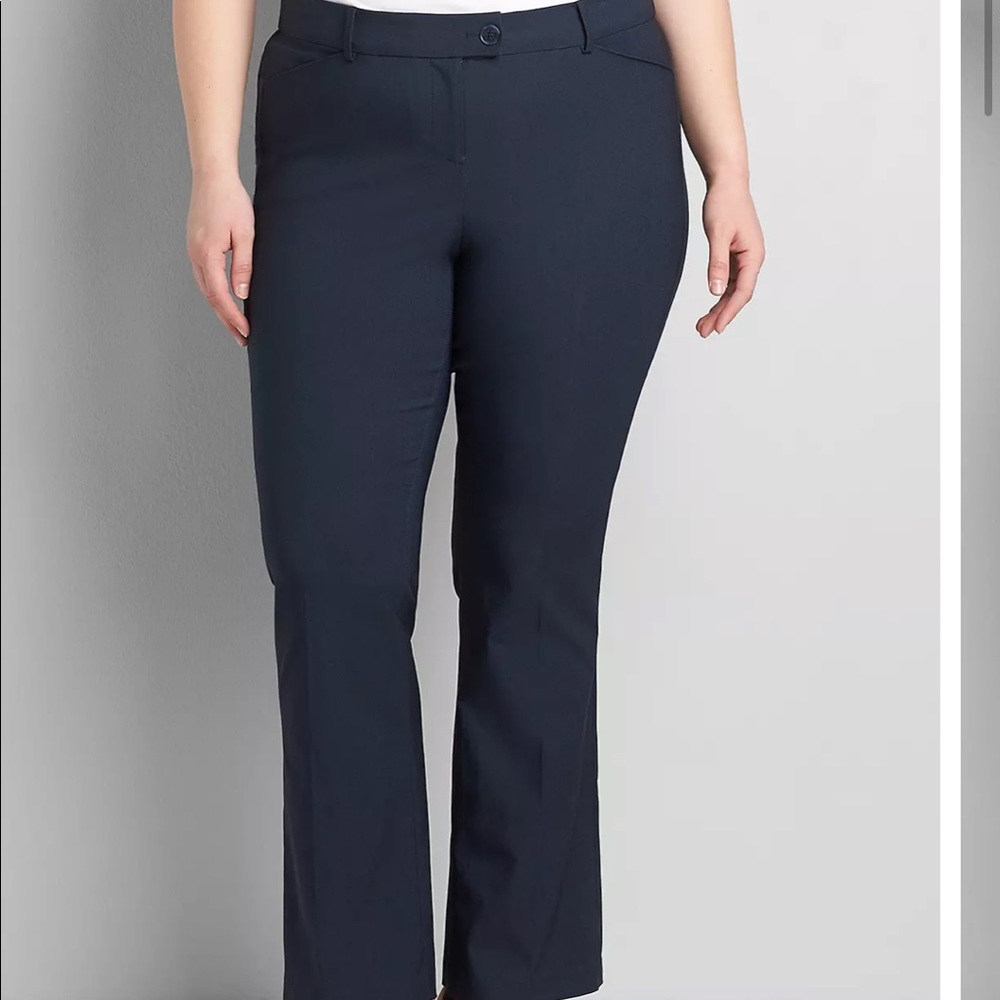 Lane Bryant dark blue Allie pants in size 18